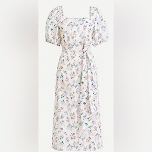 JCrew Cottage Floral Wrap Dress